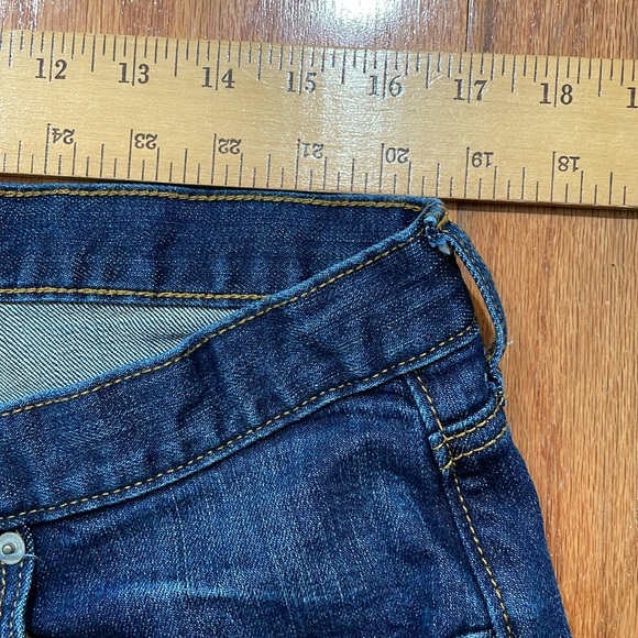 Banana Republic Men’s Jeans Tag Size 36 x 34 Five Pocket Blue Jean faded whisker - Picture 5 of 13